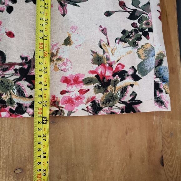 Papillon Sleeveless Pink Floral Cotton Mini Dress Xsmall NWT - Picture 14 of 15